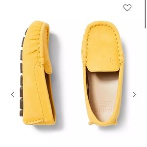 Janie and Jack Boys Leather Loafer Moccasins Size 10